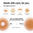 thumbnail image 4 of NEATS Adhesive Silicone Round Nipple Covers - 1 pair, 4 of 6
