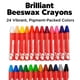 thumbnail image 2 of Crayones Jumbo Triangulares de Cera de Abejas Faber-Castell, Paquete de 24, 2 of 6
