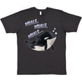 thumbnail image 3 of Inktastic Whale, Whale, Whale Cute Orca Pun T-Shirt, 3 of 5