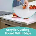 thumbnail image 3 of JingChun Acrylic Cutting Board with Edge, 3 of 8
