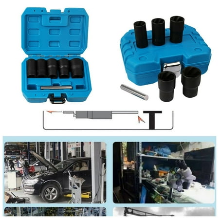 

Winter Clearance Car Tire Damaged Sliding Tooth Nut Nut Screw Non-slip Disassembly Socket Wrench Tool Extractor