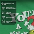 thumbnail image 4 of Junior's Dr. Seuss Christmas Grinch You're a Mean One Portrait  Graphic T-Shirt, 4 of 8