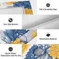 thumbnail image 5 of Blue Yellow Spring Floral Outdoor Rug 3x5 Ft, Non Slip Washable Area Rug, Summer Botanical Elegant Patio Rugs Carpet Runner, Large Floor Mat for Indoor/Outdoor Deck Porch Camping, 5 of 8