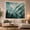 Pine Slopes, variant on Misty Alpine Evergreen Forest with Sunlit Peaks and Fog, Dramatic Rustic for Nature Lovers, Scenic Mountain Wall Decor, Housewarming Gift Tapestry Wall Hanging for Bedroom and Living Room