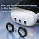 thumbnail image 2 of e9h STARTRC GAMES For Meta Quest 3 VR Glasses Anti-Scratch Ring k7w Lens + Protective Cover Set (Non, 2 of 5