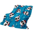 thumbnail image 1 of ¡Oferta por Tiempo Limitado!, Manta estampada de franela navideña, nueva manta para la siesta en la oficina, manta polar, manta para las piernas, manta cálida para el sofá, 75 x 100 cm Akmoler, 1 of 9