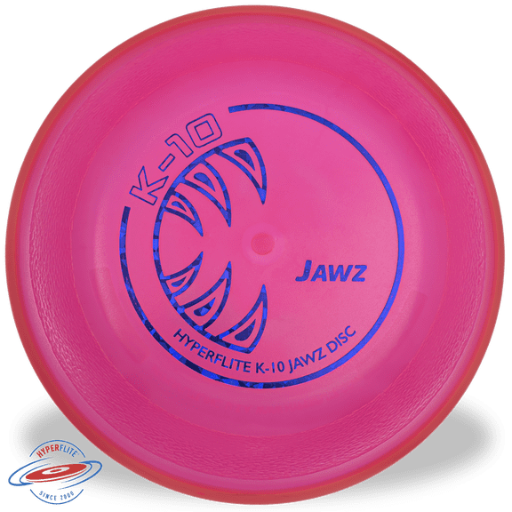 Hyperflite K-10 Jawz Puncture Resistant Dog Flying Disc, 8.75-inch, for Large Dogs