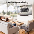 thumbnail image 4 of MountLiving Full Motion TV Wall Mount for 37-95" Screens, Pre-Assembled with Swivel & Tilt, Max VESA 600x400mm, 150 lbs Capacity, Fits 24" Wood Studs, 4 of 9
