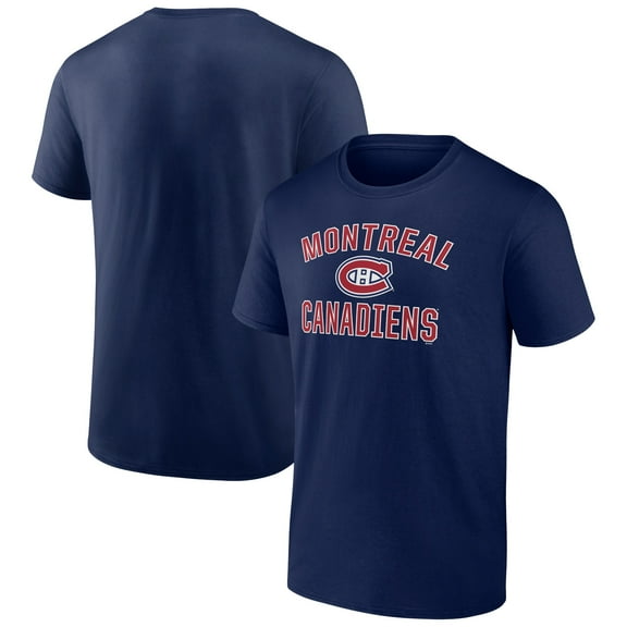 Men's Navy Montreal Canadiens Victory Arch T-Shirt