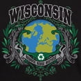 thumbnail image 3 of CafePress - Wisconsin Green Pride Dark T Shirt - Men's Classic Graphic Cotton T-Shirt, 3 of 4