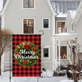 thumbnail image 2 of Mizhona Christmas Garden Flag Snowman Double Sided for Outdoor Yard Garden Winter Holiday Decorations Welcome Flags 28"x40", 2 of 6