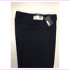 Ralph Lauren Men Classic Fit, Flat Front, Plaid Pattern, Navy Dress Pants 34X32