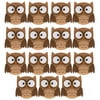 Hello Hobby Wood Owl Shapes, 15 Pre-Painted Wooden Owls, 4 in. x 4 in. Each