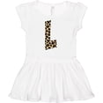 thumbnail image 3 of Inktastic Leopard Print Letter L Girls Baby Dress, 3 of 5