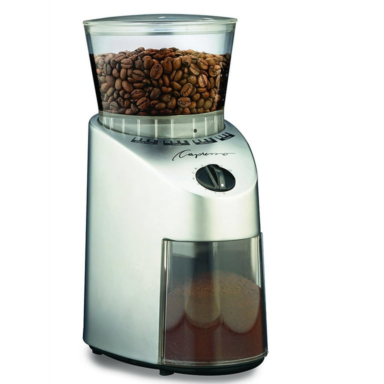 Capresso 560.04 Infinity Conical Burr Coffee Grinder with Cleaning Tablets  