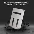 thumbnail image 2 of Yeacher 6 Holes 3 Slots Electric Guitar Back Plate Tremolo Spring Cavity Backplate Circuit Wiring Protective Rear Cover, 2 of 8