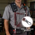 thumbnail image 5 of MELOTOUGH Rainbow Perry Suspenders with Non-Metal End Clip For Men, 5 of 8
