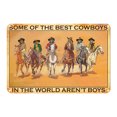 thumbnail image 1 of Placa Metal Vintage Vaquera Rectangular Pintura Hierro Arte Del (30x20cm), 1 of 9