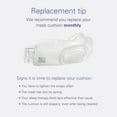 thumbnail image 5 of ResMed AirFit N30i Cushion - Replacement Cushion - Curved Nasal Cradle Mask - Wide, 5 of 6