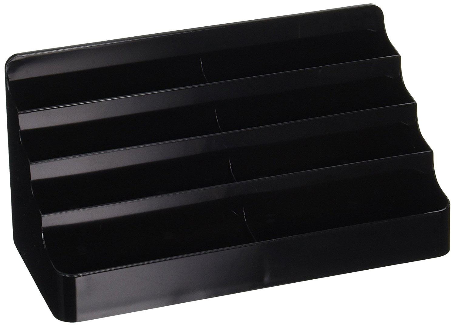 Black Holds 450 2 x 3.5 Cards Eight-Pocket 90804 Deflecto Recycled Business Card Holder
