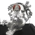 thumbnail image 1 of 999 Pure Silver Ganesh idol/Statue / Murti (Figurine# 19), 1 of 4