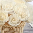 thumbnail image 4 of Light Grey Aroma Diffuser Reed Sticks for Perfume Diffusion 5 Pcs Fabric Flower Rattan Sticks, 4 of 9