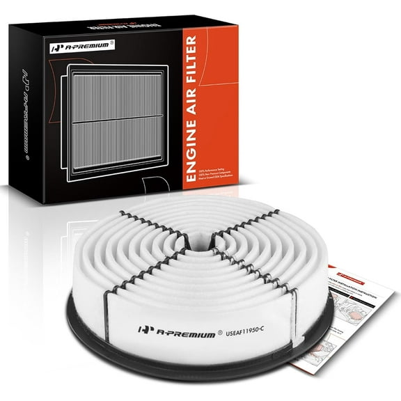 A-Premium Engine Air Filter Compatible with Lexus LS400 1990-2000, Replace# 1780150010