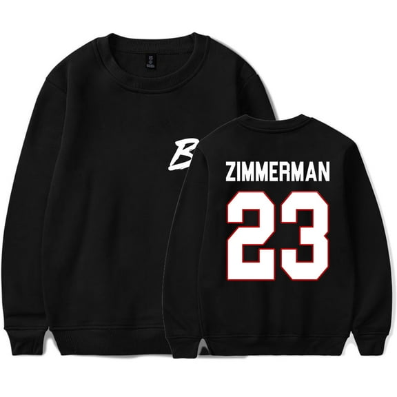 Bailey Zimmerman Logo Crewneck Sweatshirts New To Country Summer Tour Merch Unisex Long Sleeve Tee