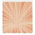 thumbnail image 2 of Ambesonne Abstract Art Shower Curtain, Concentric Stripes Art, 69"Wx75"L, Pale Peach, 2 of 4
