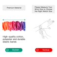 thumbnail image 4 of Bmbmpt Correa Elástica Para Reloj Compatible Con Apple Watch Band De 38 Mm, 40 Mm, 42 Mm, 44 Mm, Pulsera De Tela Con Estampado De Patrón Suave Para Iwatch Se Series 6 5 4 3 2 1, 4 of 5