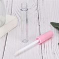 thumbnail image 2 of Botella De Brillo De Labios Recargable Diy Tubo De Bálsamo Labial Vacío Contenedor Herramienta De Maquillaje Accesorio (2,5 Ml/Pc) (Tapa Rosa (Cuerpo De Botella Transparente)) 10 Uds Eigraketly CE002657-00, 2 of 7