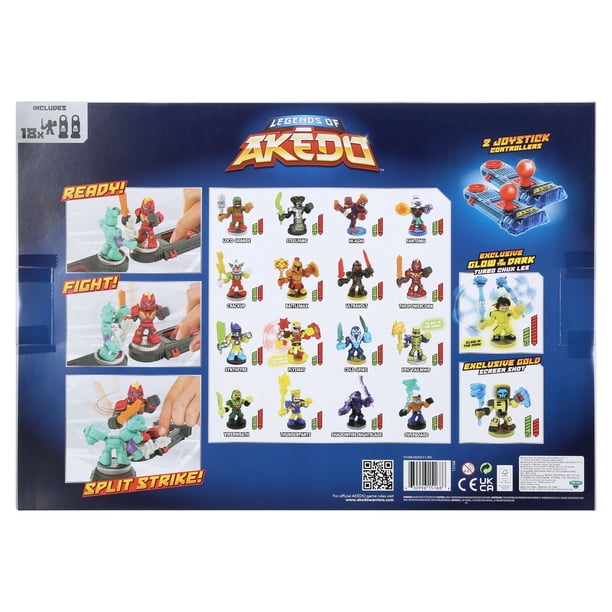 Akedo, 18 Ultimate Arcade 2.5 inch Action Figures , Exclusive All