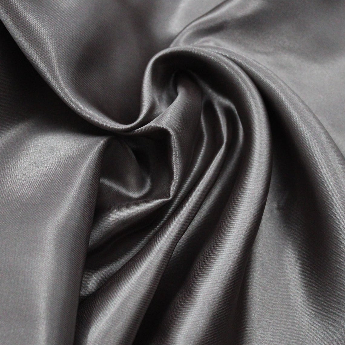 Black, 5 Yd 5 Yards Continuous Decoration Charmeuse Satin Fabric 60 Wide Fashion Crafts Bridal Silky