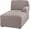 Brown, variant on Left/Right Thick L Shape Sofa Chaise Cover, Stretch Protector for Living Room, Slipcover Lounge Couch Cover Machine Washable (Deep Blue, Lounger Right)