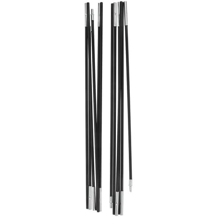 ROSENICE 2Pcs Fiberglass Tent Pole Kit Replacement Kit for Single Tent 6 Sections/Pcs