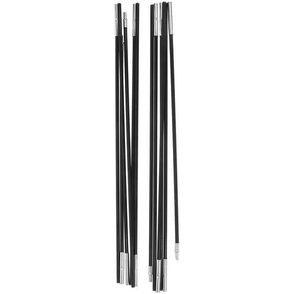 ROSENICE 2Pcs Fiberglass Tent Pole Kit Replacement Kit for Single Tent 6 Sections/Pcs