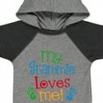 thumbnail image 4 of Inktastic My Grammie Loves Me Boys or Girls Baby Bodysuit, 4 of 5