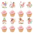 thumbnail image 1 of Foowztao 32 toppers de hadas para cupcakes, artículos para fiesta, 1 of 6