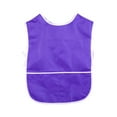 thumbnail image 2 of Kids Painting Aprons Cute Fast-drying Reusable and Fast-drying Toddler Paint Smock Anti-Odor Dustcoat Washable Drop Cloth Community Hand Painting Dark Blue, 2 of 8