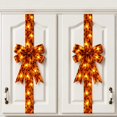thumbnail image 5 of 6.56FT Battery Powered LED Lighted Halloween Ribbon Bow, Glowing Door Decoration for Front Porch Entryway Indoor Outdoor Holiday Party Home Decor, By Cosmug, 5 of 8
