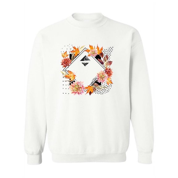 Watercolor Floral Arrangement Sweatshirt Women -Image by Shutterstock, Female XX-Large