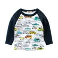 thumbnail image 2 of KYAIGUO Baby Toddler Long Sleeve Tees Shirts for Boys Girls Cotton T-Shirts Kids Spring Layering Tee Stretchy Tops Solid Color Super Soft Shirts 1-9T, 2 of 9