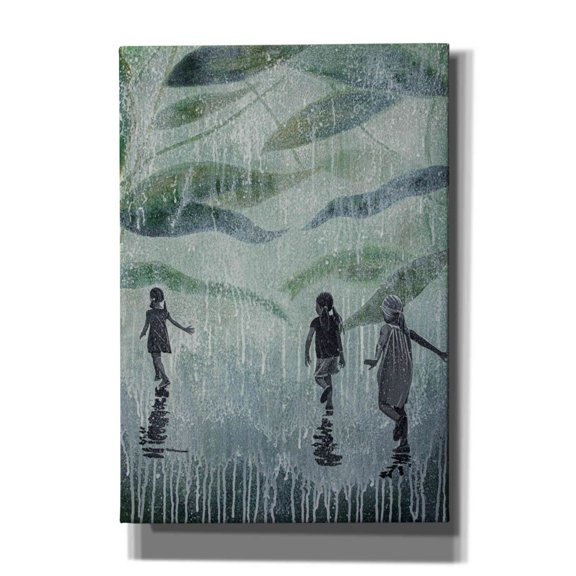 Epic Graffiti 'A HARD RAIN'S A-GONNA FALL' by DB Waterman, 18"x26"