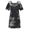thumbnail image 4 of LASCANA Women's Cold Shoulder Dress, 4 of 5