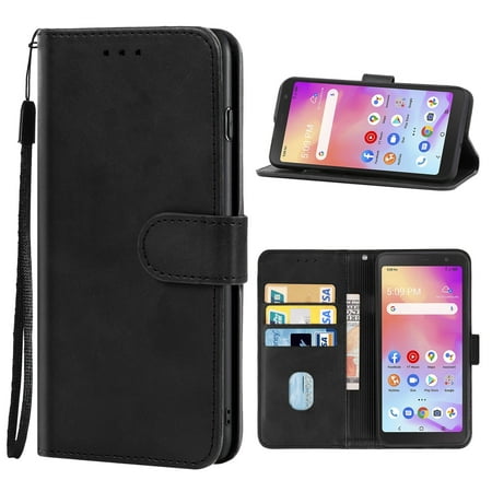 For TCL A3 A509DL / A30 Leather Phone Case