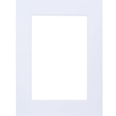 18" x 24" White Double Mat with 12" x 18" Opening by Studio Décor - Acid Free Mat Board for Pictures - Documents - Certificates - Artwork - and Prints - 1 Pack