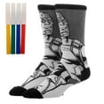 thumbnail image 1 of Chaussettes Crew - Marvel - Captain America Coloriez Vous-Même Nouveau cr6cssmac pour Hommes, 1 of 3