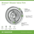 thumbnail image 2 of Symmons S5890TRM Braston Traditional Valve Trim Only - Chrome, 2 of 7