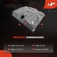thumbnail image 4 of A-Premium Fuel Tank with Lock Ring & O-Ring Compatible with Ford F-150 1990-1996, F-250/F-350/F-Super Duty 1990-1997, F-250 HD 1997, 3.8L 4.6L 4.9L 5.0L 5.4L 5.8L 7.3L 7.5L, 4 of 8