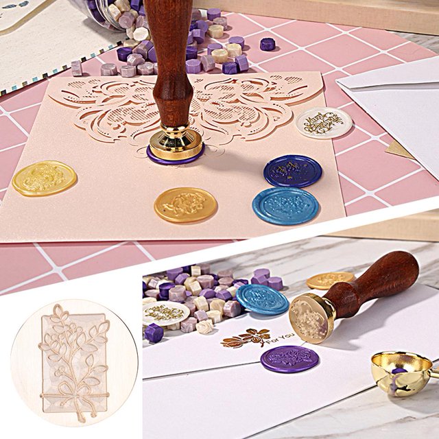 Cabeza De Sello Cabeza de sello de sellado de cera de cuento de hadas para sobres de bricolaje de Scrapbooking (TH47) Wdftyju Libre de BPA